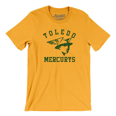 Toledo Mercurys Hockey Men/Unisex T-Shirt-Allegiant Goods Co. Vintage Sports Apparel
