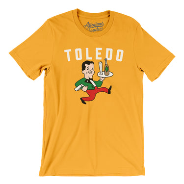Toledo Buckeyes Hockey Men/Unisex T-Shirt-Allegiant Goods Co. Vintage Sports Apparel
