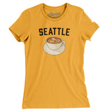 Seattle Coffee Women's T-Shirt-Allegiant Goods Co. Vintage Sports Apparel