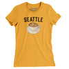 Seattle Coffee Women's T-Shirt-Gold-Allegiant Goods Co. Vintage Sports Apparel
