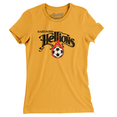 Hartford Hellions Soccer Women's T-Shirt-Allegiant Goods Co. Vintage Sports Apparel