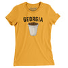 Georgia Boiled Peanuts Women's T-Shirt-Gold-Allegiant Goods Co. Vintage Sports Apparel