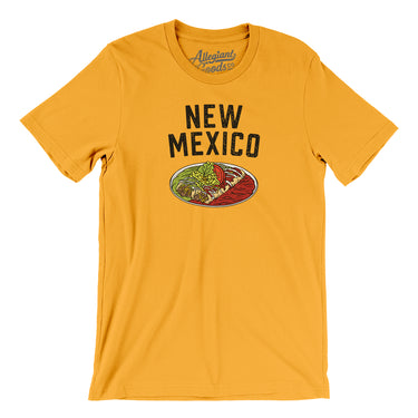New Mexico Christmas Enchiladas Men/Unisex T-Shirt-Allegiant Goods Co. Vintage Sports Apparel
