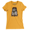 San Jose Rhinos Roller Hockey Women's T-Shirt-Gold-Allegiant Goods Co. Vintage Sports Apparel