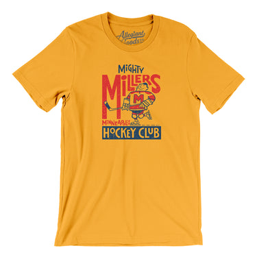 Minneapolis Mighty Millers Hockey Men/Unisex T-Shirt-Allegiant Goods Co. Vintage Sports Apparel