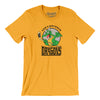 San Antonio Dragons Hockey Men/Unisex T-Shirt-Gold-Allegiant Goods Co. Vintage Sports Apparel
