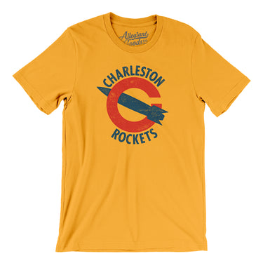 Charleston Rockets Football Men/Unisex T-Shirt-Allegiant Goods Co. Vintage Sports Apparel