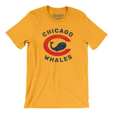 Chicago Whales Baseball Men/Unisex T-Shirt-Allegiant Goods Co. Vintage Sports Apparel