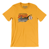 San Diego Jaws Soccer Men/Unisex T-Shirt-Allegiant Goods Co. Vintage Sports Apparel