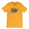 San Diego Jaws Soccer Men/Unisex T-Shirt-Gold-Allegiant Goods Co. Vintage Sports Apparel