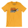 San Diego Jaws Soccer Men/Unisex T-Shirt-Gold-Allegiant Goods Co. Vintage Sports Apparel