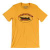 Jacksonville Express Football Men/Unisex T-Shirt-Gold-Allegiant Goods Co. Vintage Sports Apparel
