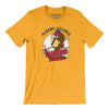 Albany-Colonie Diamond Dogs Baseball Men/Unisex T-Shirt-Gold-Allegiant Goods Co. Vintage Sports Apparel