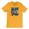Minnesota Blue Ox Roller Hockey Men/Unisex T-Shirt-Gold-Allegiant Goods Co. Vintage Sports Apparel