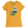 San Diego Sails Basketball Women's T-Shirt-Gold-Allegiant Goods Co. Vintage Sports Apparel