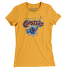 Connecticut Coasters Roller Hockey Women's T-Shirt-Gold-Allegiant Goods Co. Vintage Sports Apparel