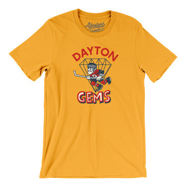 Dayton Gems Hockey Men/Unisex T-Shirt-Allegiant Goods Co. Vintage Sports Apparel