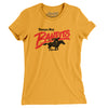 Tampa Bay Bandits Football Women's T-Shirt-Gold-Allegiant Goods Co. Vintage Sports Apparel
