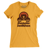 Memphis Southmen Football Women's T-Shirt-Allegiant Goods Co. Vintage Sports Apparel