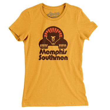 Memphis Southmen Football Women's T-Shirt-Allegiant Goods Co. Vintage Sports Apparel