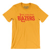 Philadelphia Blazers Hockey Men/Unisex T-Shirt-Gold-Allegiant Goods Co. Vintage Sports Apparel