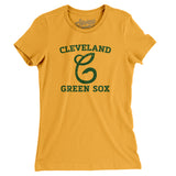 Cleveland Green Sox Baseball Women's T-Shirt-Allegiant Goods Co. Vintage Sports Apparel