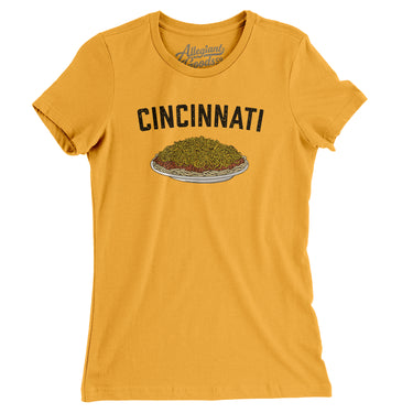 Cincinnati Chili Women's T-Shirt-Allegiant Goods Co. Vintage Sports Apparel
