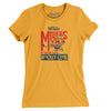 Minneapolis Mighty Millers Hockey Women's T-Shirt-Gold-Allegiant Goods Co. Vintage Sports Apparel