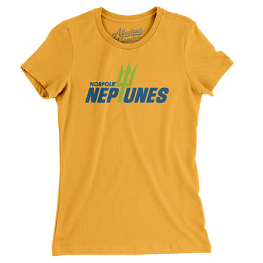 Norfolk Neptunes Football Women's T-Shirt-Allegiant Goods Co. Vintage Sports Apparel