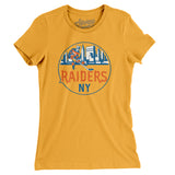 New York Raiders Hockey Women's T-Shirt-Allegiant Goods Co. Vintage Sports Apparel