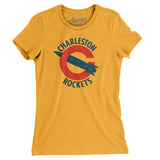 Charleston Rockets Football Women's T-Shirt-Allegiant Goods Co. Vintage Sports Apparel