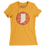 Indiana Basketball Women's T-Shirt-Allegiant Goods Co. Vintage Sports Apparel