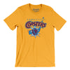 Connecticut Coasters Roller Hockey Men/Unisex T-Shirt-Gold-Allegiant Goods Co. Vintage Sports Apparel