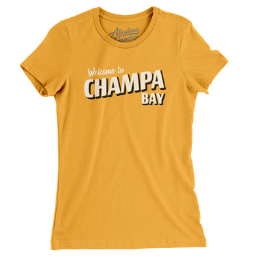 Champa Bay Women's T-Shirt-Allegiant Goods Co. Vintage Sports Apparel