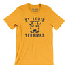 St. Louis Terriers Baseball Men/Unisex T-Shirt-Gold-Allegiant Goods Co. Vintage Sports Apparel