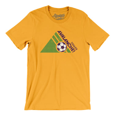 Denver Avalanche Soccer Men/Unisex T-Shirt-Allegiant Goods Co. Vintage Sports Apparel