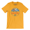 New York Raiders Hockey Men/Unisex T-Shirt-Gold-Allegiant Goods Co. Vintage Sports Apparel