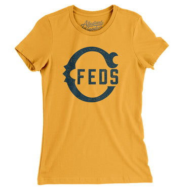Chicago Feds Baseball Women's T-Shirt-Allegiant Goods Co. Vintage Sports Apparel