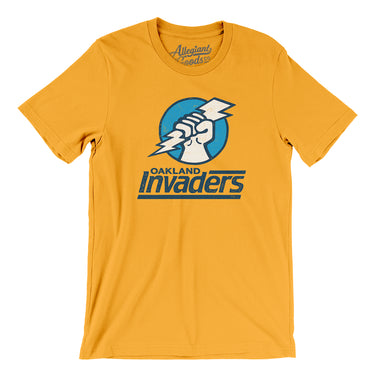 Oakland Invaders Football Men/Unisex T-Shirt-Allegiant Goods Co. Vintage Sports Apparel