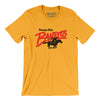 Tampa Bay Bandits Football Men/Unisex T-Shirt-Gold-Allegiant Goods Co. Vintage Sports Apparel