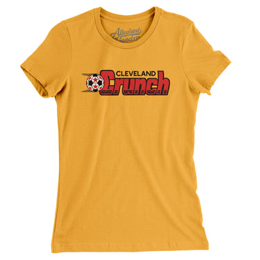 Cleveland Crunch Soccer Women's T-Shirt-Allegiant Goods Co. Vintage Sports Apparel
