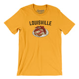Louisville Hot Brown Men/Unisex T-Shirt-Allegiant Goods Co. Vintage Sports Apparel