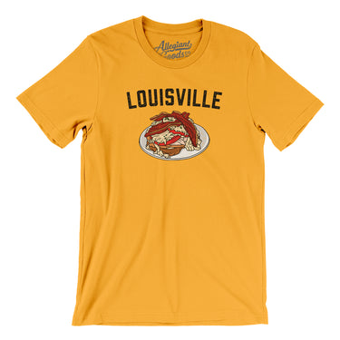 Louisville Hot Brown Men/Unisex T-Shirt-Allegiant Goods Co. Vintage Sports Apparel