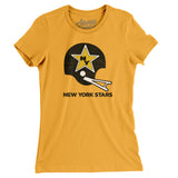 New York Stars Football Women's T-Shirt-Allegiant Goods Co. Vintage Sports Apparel