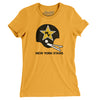 New York Stars Football Women's T-Shirt-Gold-Allegiant Goods Co. Vintage Sports Apparel