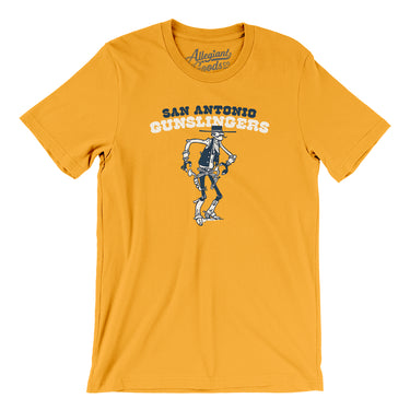 San Antonio Gunslingers Football Men/Unisex T-Shirt-Allegiant Goods Co. Vintage Sports Apparel
