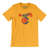 Florida Blazers Football Men/Unisex T-Shirt-Gold-Allegiant Goods Co. Vintage Sports Apparel