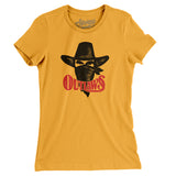 Arizona/Oklahoma Outlaws Football Women's T-Shirt-Allegiant Goods Co. Vintage Sports Apparel