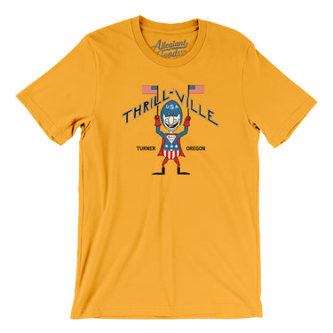 Thrill-ville USA Amusement Park Men/Unisex T-Shirt-Allegiant Goods Co. Vintage Sports Apparel