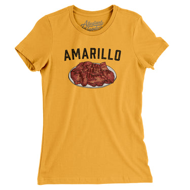 Amarillo Steak Women's T-Shirt-Allegiant Goods Co. Vintage Sports Apparel